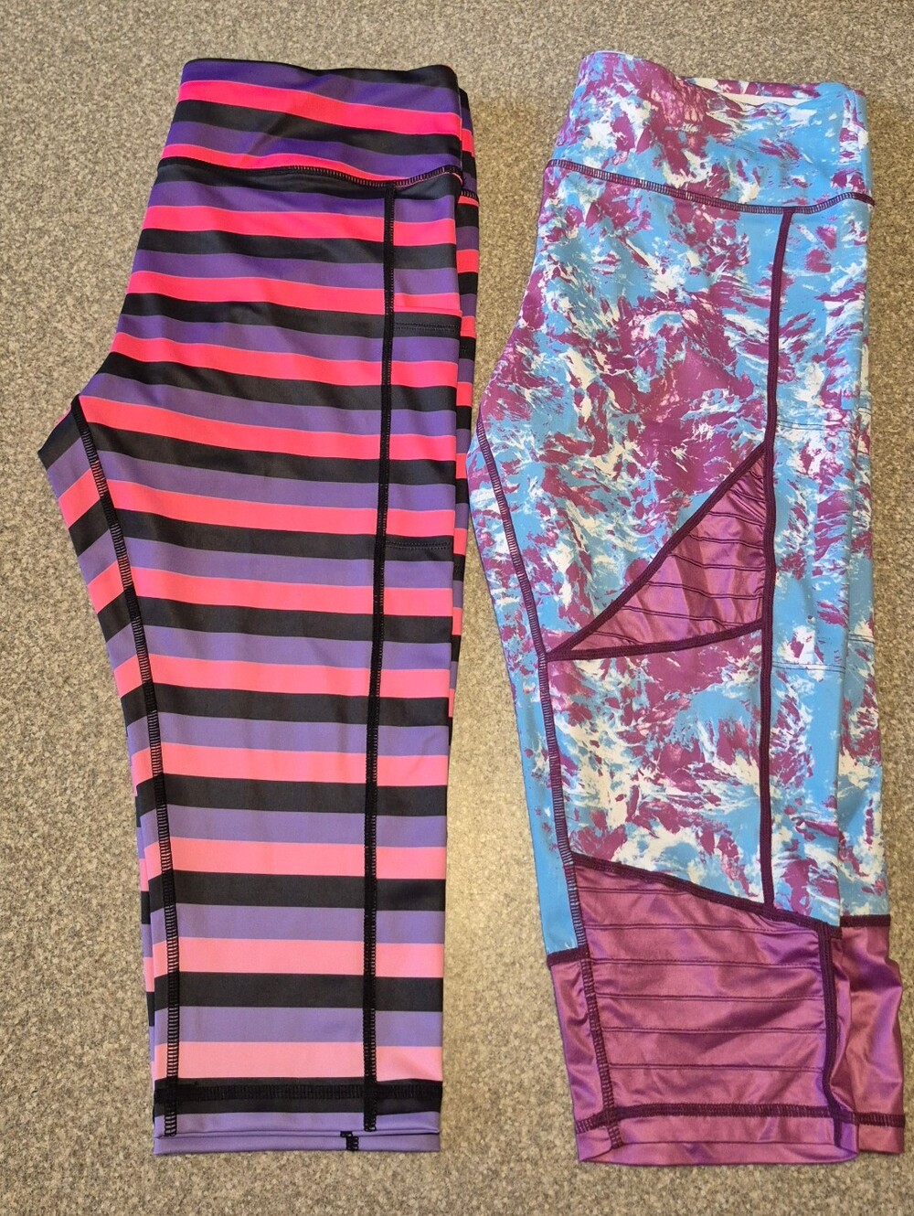 Lot Of 2 Womens Belcorva Capris Size Xl